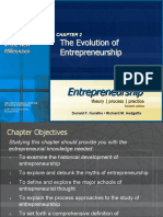 UPU2213 B1a - The Evolutionary Development of Entrepreneurship