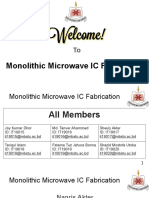 Monolithic Microwave IC Fabrication