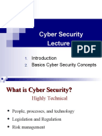 Cyber SecurityLecure1