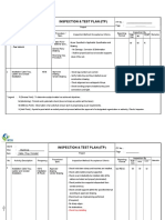 Inspection Test Plan