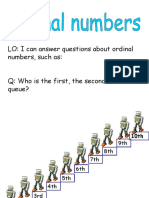 Ordinal Numbers