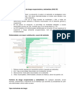 Clasificación de factores de riesgo ocupacionales y ambientales (RAE salud de poblaciones)