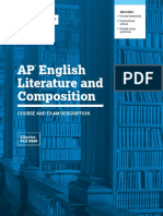 Ap English Literature and Composition Course and Exam Description