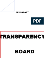 Transparency Board