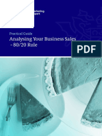 Practical Guide Analysing Your Business Sales 80 20 Rule