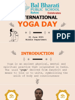 BBPSRH Middle Dept International Yoga Day