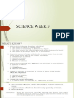 Science Week 3