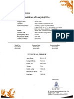 Certificate of Analysis (COA) (PO 10 Jan 2023) 20230107 - 13491413