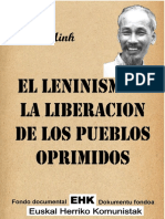 El Leninismo y La Liberacion de Los Pueblos Oprimidos-K