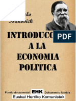 Introduccin A La Economia Politica
