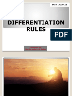2nd Basiccal Differentiation Rules