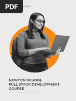 Newton School Full Stack Development Course