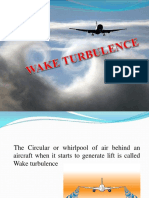 Wake turbulence separation guidelines