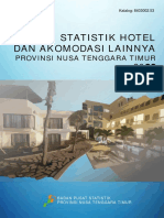 Statistik Hotel Dan Akomodasi Lainnya Provinsi Nusa Tenggara Timur 2020