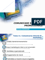 CTP - Lectia 11. Comunicarea Internă de Marketing