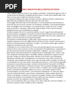 INETTITUDINE E MALATTIA NELLA POETICA DI SVEVO
