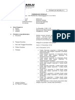 Formulir Temuan (Model B2)