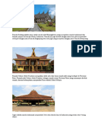 Rumah Adat Minang Riau Joglo