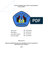 Mitigasi Dan Adaptasi Bencana Pada Jalur Sesar Palu Koro