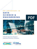Data Science Engineering Full Time Program Brochure