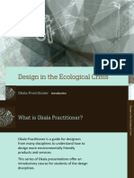 1 Design in The Ecological Crisis