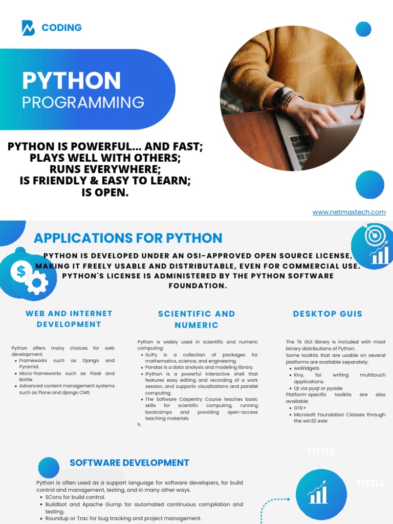 Python Is Everywhere | PDF | Python (Programming Language) | Computer ...