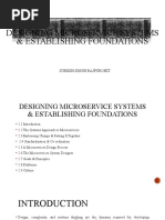 Designing Microservice Systems & Establishing Foundations 4