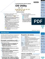 Instrucciones EOS Utility (Disparo Remoto Canon)