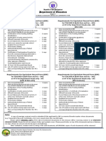 Requirements For Equivalent Record Form 1