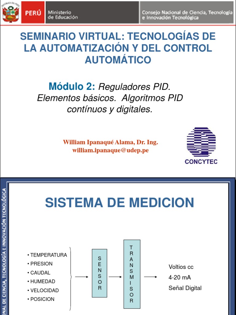 Sesion 2 Tecnologia de La Automatizacion y Del Control | PDF
