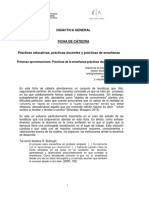 Copia de Ficha de Cátedra Prácticas Educativas, Prácticas Docentes y Prácticas de Enseñanza