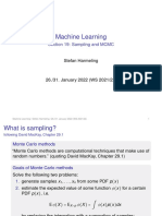 ML Section19 Sampling MCMC