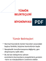 Tümör Belirteçleri Biyokimyası