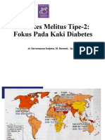 Diabetes Melitus Tipe-2: Fokus Pada Kaki Diabetes: Dr. Karismayusa Sudjana, M. Biomed., Sp. PD