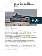 Ucrânia Pode Receber Até 160 Tanques Leopard 1 de Estoques Da Indústria Alemã - 04.02.2023, Sputnik Brasil
