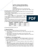 Problem Set 03 - What If Analysis