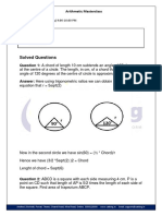 Arithmetic Masterclass 15 Nov 2022 Batch1&2