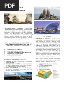 Conceptualization Techniques of Architectural Design