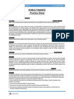 02 Ch2 Public Finance - Practice Sheet