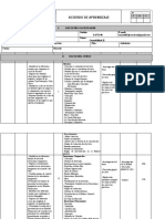 Acuerdo de Aprendizaje Contabilidad II. 2020-2