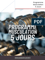 Programme Musculation 5 Jours Par Semaine PDF