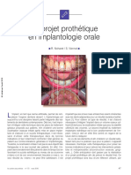 2016 Projet Prothetique en Implantologie Cahier de Prothese Noharet