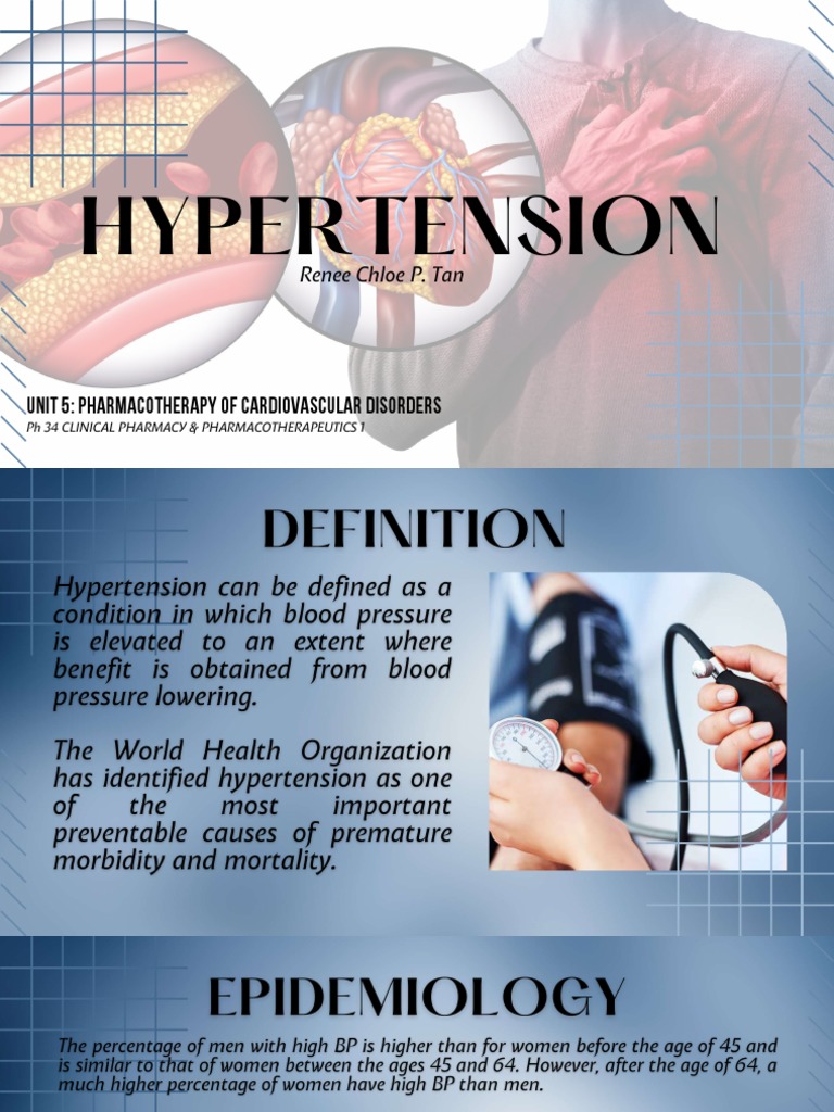 Pathophysiology and Pharmacological Management of Hypertension PDF