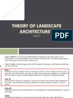 Landscape Evolutions