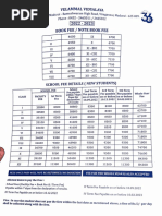 Velammal School Fees Structure 22-23