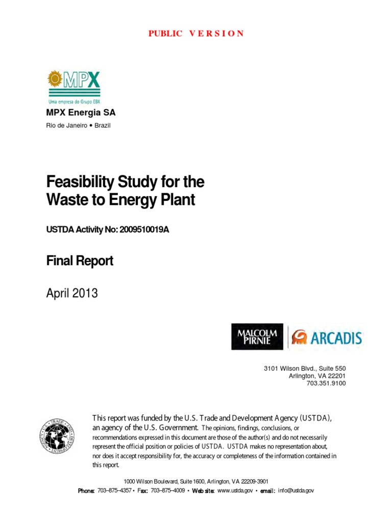 WASTE TO ENERGY FEASIBILITY CHALLENGES AND visual data 2