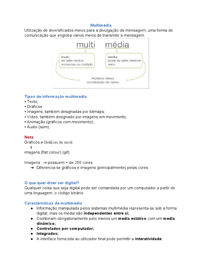 Guia Completo sobre Multimédia Digital | PDF | DVD | Cor