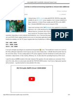 Audio Amplifier SMPS Circuit IR2153 - Electronics Projects Circuits