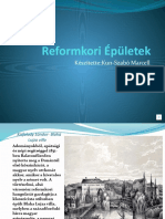 Reformkori Épületek