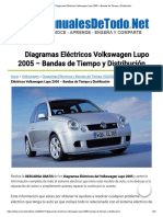 ? Diagramas Eléctricos Volkswagen Lupo 2005 - Bandas de Tiempo y Distribución